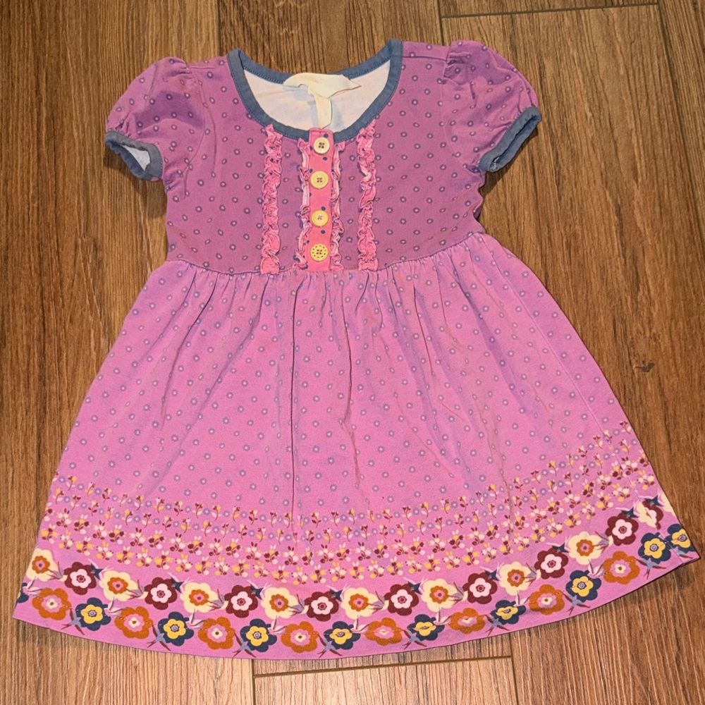 Girls' Purple Floral Matilda Jane dress